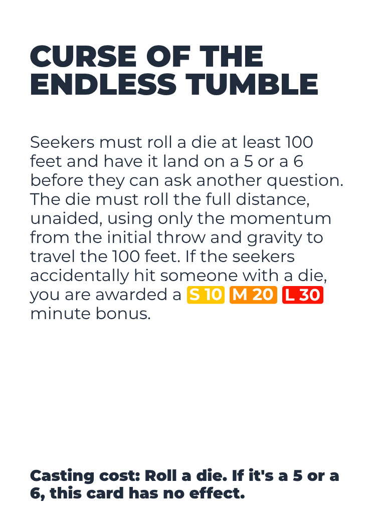 Curse of the Endless Tumble